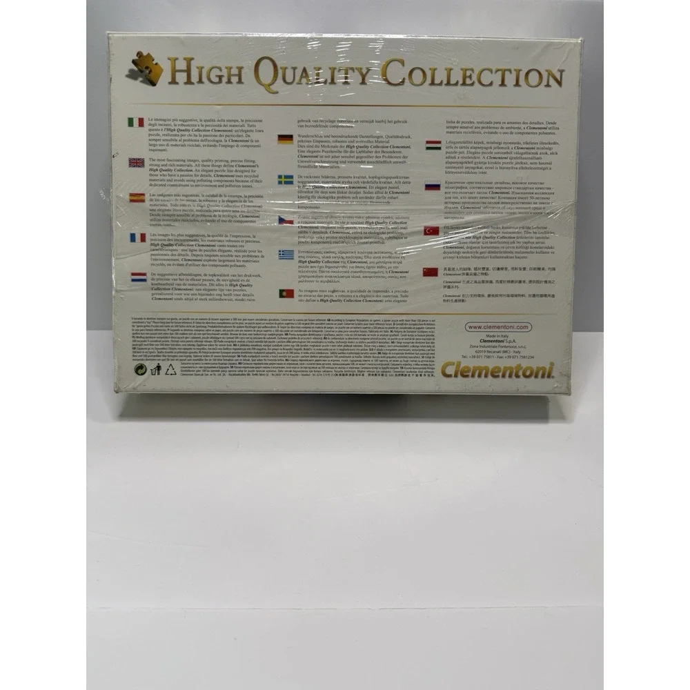 Clementoni High Quality Collection 1000 Piece Puzzle Tropical Beach Sunset Seale